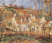 Camille Pissarro Red Roofs oil on canvas